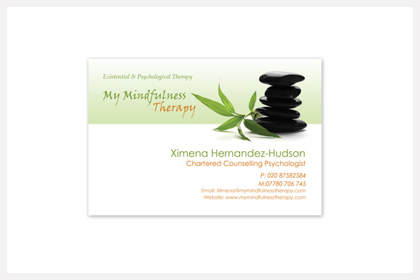 My Mindfulness Therapy - Business Card